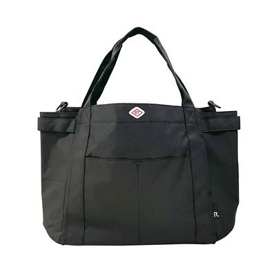 Let tote taske SN mellemstørrelse lommer 3157 Sort 2 [Rootote] Vandafvisende