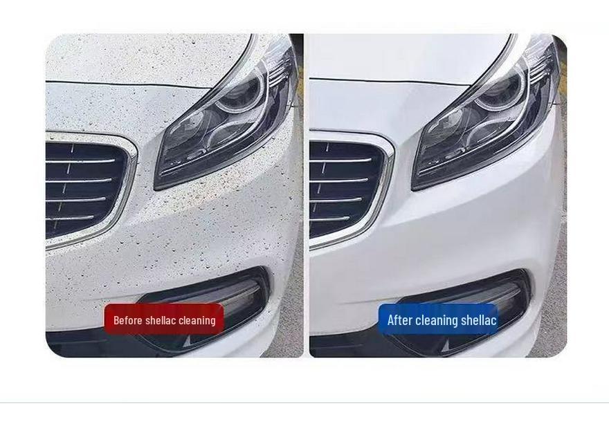 Crystal Coating Car Wash: High Foam Cleaner with Water Wax Shine, Safe for White and Black Cars, Powerful Stain Remover