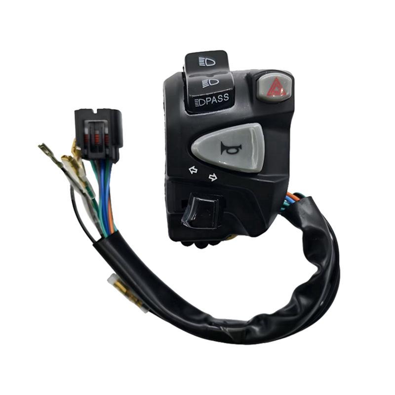 

Motorcycle Converter Switch Clip VARIO 160 Handlebar Switch Assembly Running Light Switch чёрный