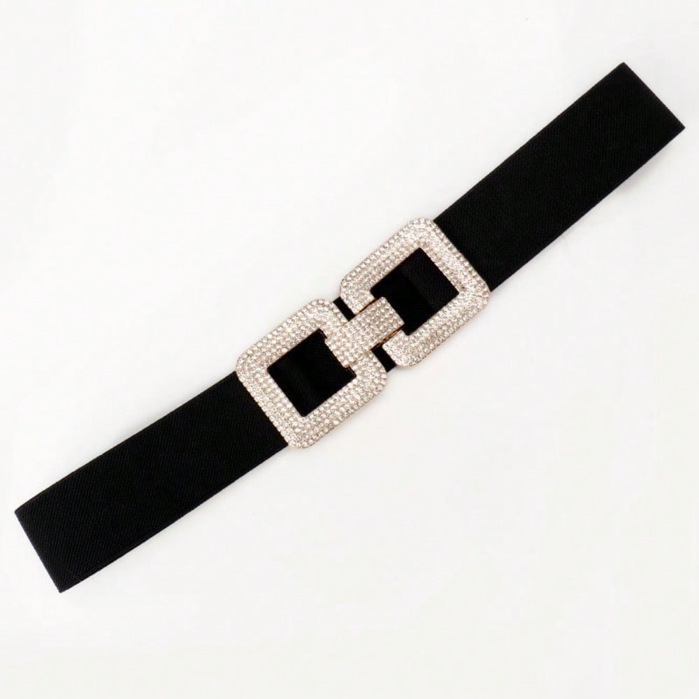 New Elastic Wide Belt Women's Versatile Jacket Waist Belt Fashionable Elastic Women's Waist Seal