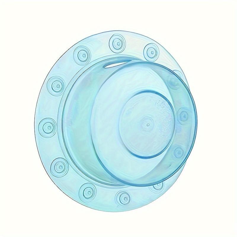 1/2/5 Stück-Badewannen Überlaufablaufabdeckung Saugknopfdichtung Badewannenstöpsel für tieferes Baden für Badezimmer Überlaufabläufe