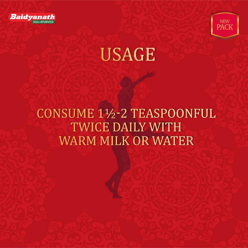 Baidyanath Red Musli Pak 250G Powder | Pure Safed Musli for Energy, Strength, and Vitality