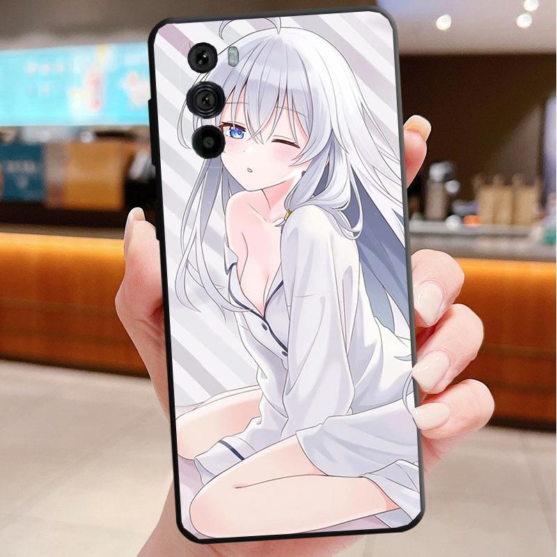 

Phone Case For Motorola Edge 50 40 Pro 60 50 40 30 Ultra Neo Fusion Moto G Play G Stylus G Power G Witch Journey Of Elaina Anime Moto Edge 30 Neo