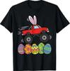 Boys Easter Monster Truck Happy Easter Day Eggs T-Shirt