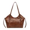 Women's Large Capacity Tote Bag  New Pu Leather Casual Commuting One Shoulder Bags Autumn Simple Versatile Ladies Handbags