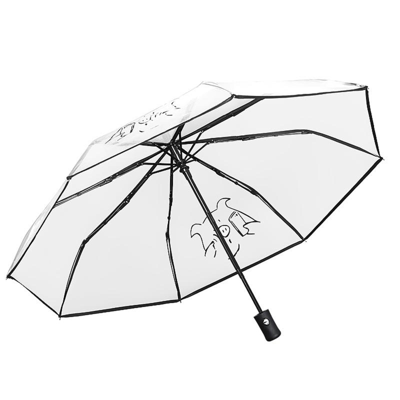 Открытый детский мультяшный прозрачный противоветровой полностью автоматический пляжный — фото 7