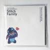 MINISO 50 piezas Disney Stitch Notas Adhesivas Anime No Times Memo Removibles Adhesivas Dibujos Animados Pegatinas Material Escolar Papelería