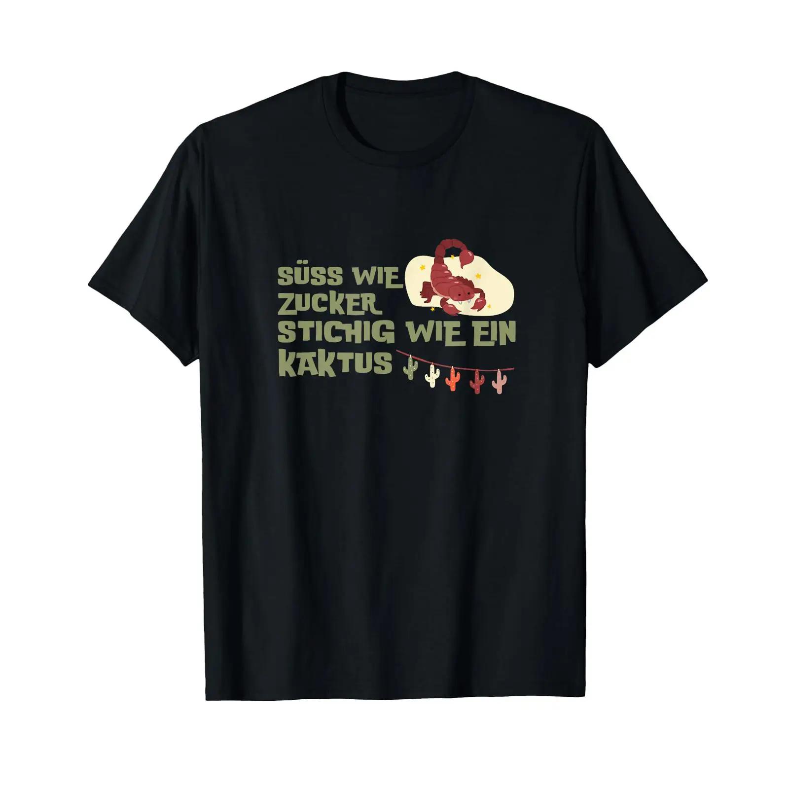 

Funny Scorpio Zodiac Sign Cactus Saying T Shirt vintage Washed Casual streetwear graphic Stretched Slightly Stylish Breathable 5XL різнокольоровий