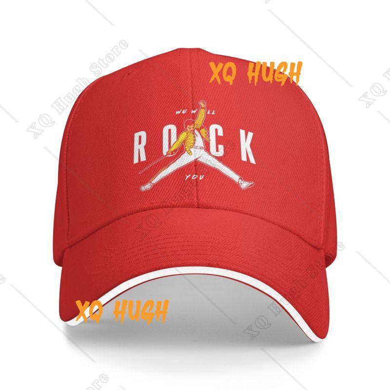 Custom Freddie Mercury Baseball Cap Outdoor Women Mens Adjustable Rock Dad Hat Summer Baseball Cap