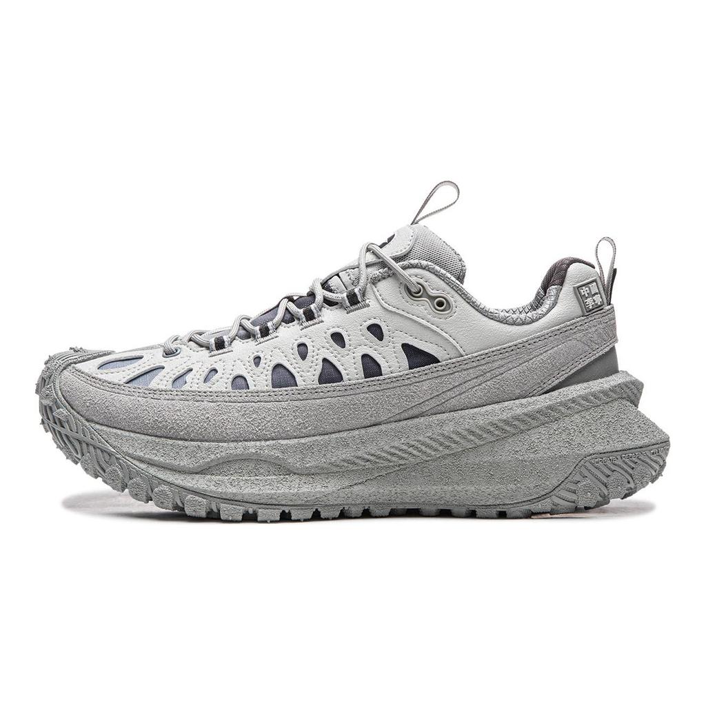 Li Ning Youxia Water-Resistant Trendy Shock-Absorbing Durable Low-Top Casual Shoes Unisex casual shoes AZGW023-3