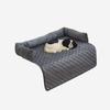 Cross-border Plush Pet Sofa Cushion: Cat & Dog Bed with Pillow