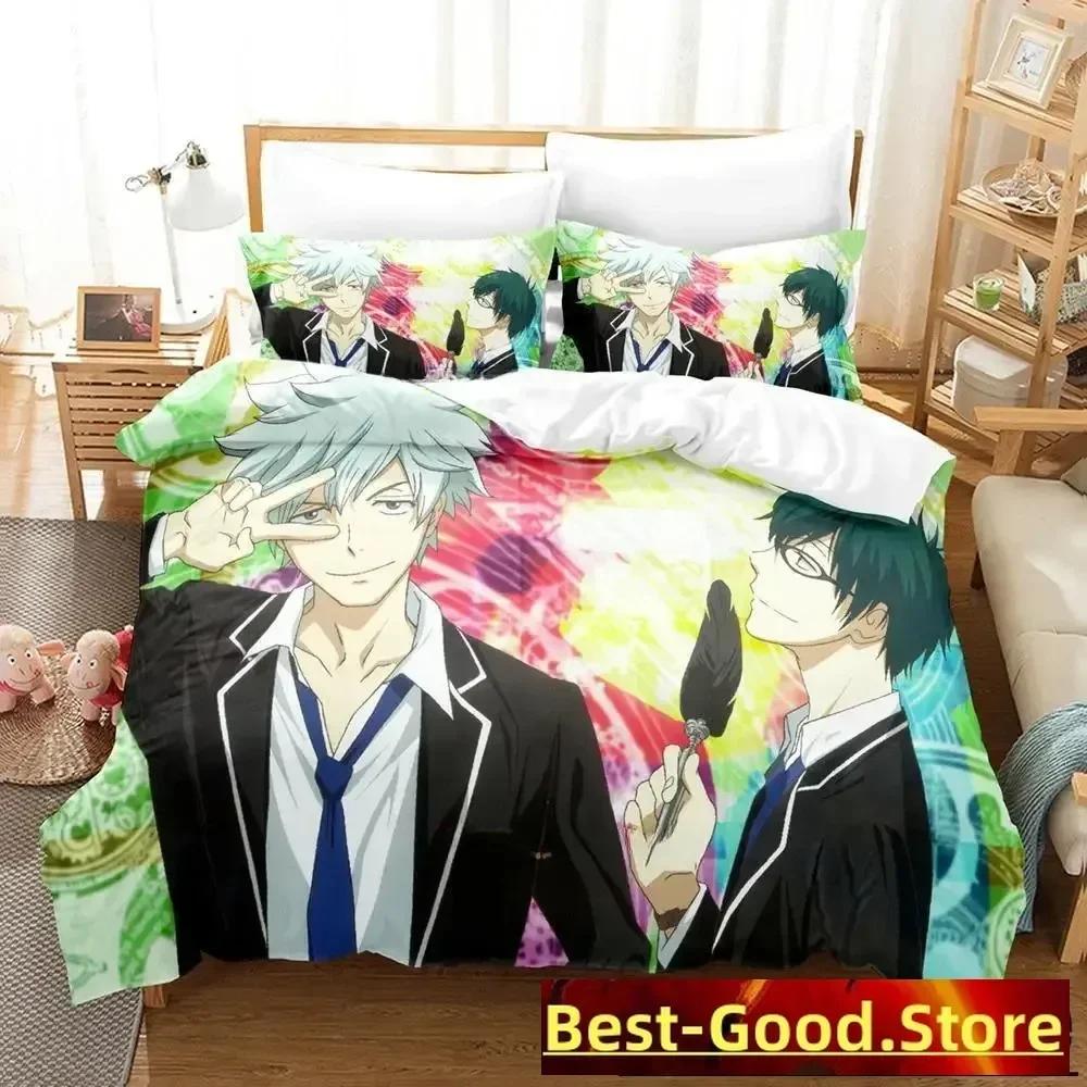 Comforter Yamada-Kun And The Seven Witches Bedding Set Printed Bed Set With Soft Queen King Size Bedclothes Home