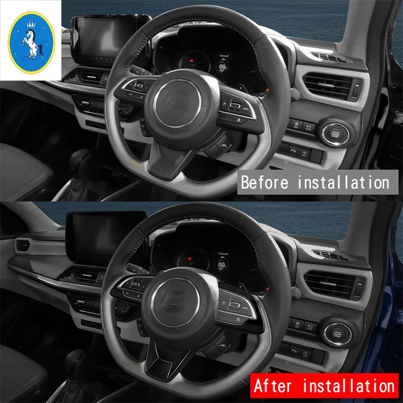 Car Window Lift / Steering Wheel / Dashboard AC Air Outlet Vent Decor Cover Trim Accessories For Suzuki Swift ZC / ZD 2024 2025