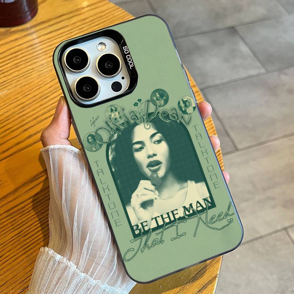 SO EASY O-Olivia D-Dean Singer Phone Case For iPhone 16 17 15 14 12 13 Pro Max Black Candy Matte Shockproof Cover