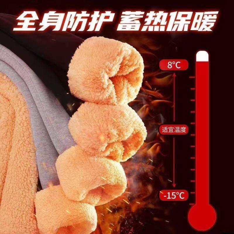 High Street Casual Fleece Lined Thick Sweatpants Women Autumn Winter Elegant Loose Straight Trousers Korean Fashion Designer Soild Sports Pants