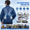 Multi-functional Vest Fan Adjustable Fan Speeds Ventilation Fans Portable Cooling Fan  Outdoor