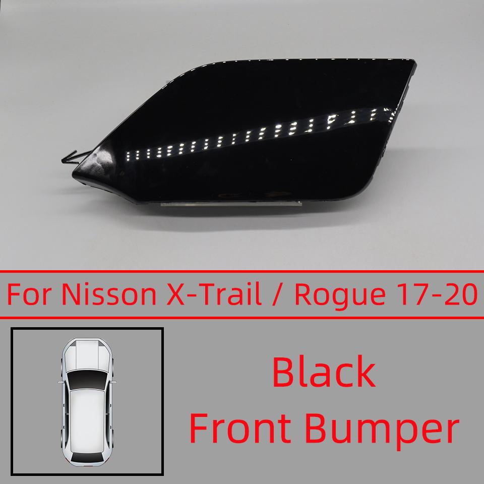 Auto Frontstoßstange Abschlepphaken Öse Abdeckung Deckel für Nissan X-Trail Rogue 2017 2018 2019 2020 Abschlepphaken Anhängerkupplung Kappe Zierleiste