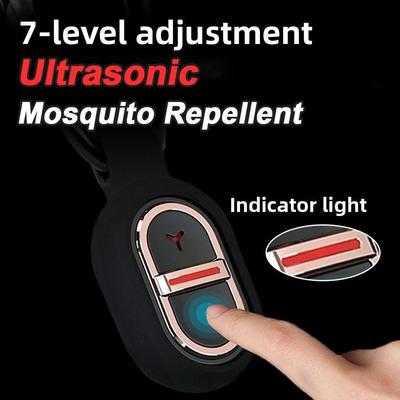 Portable Ultrasonic Mosquito Repellent 7 Gears Flea and Tick Repeller  Summer