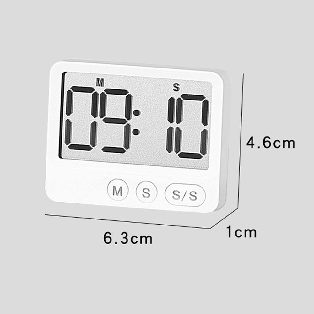 Large Screen Digital Timer Magnetic Timer Large Screen LCD Display Time Manager Kitchen Desktop Baking Timer Kitchen Gadgets