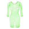 Sexy Fishnet Cover Up For Swimwear Women Summer Plus Size Beachwear Bikini Cover Up Hollow Bathing Suit Cover Up Dress