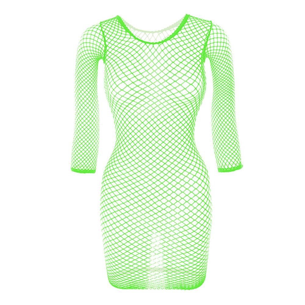 Sexy Fishnet Cover Up For Swimwear Women Summer Plus Size Beachwear Bikini Cover Up Hollow Bathing Suit Cover Up Dress