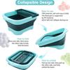 Kitchen Storage Tool Folding Basin Multifunctional Fruit Vegetable Washing Basket New Strainer