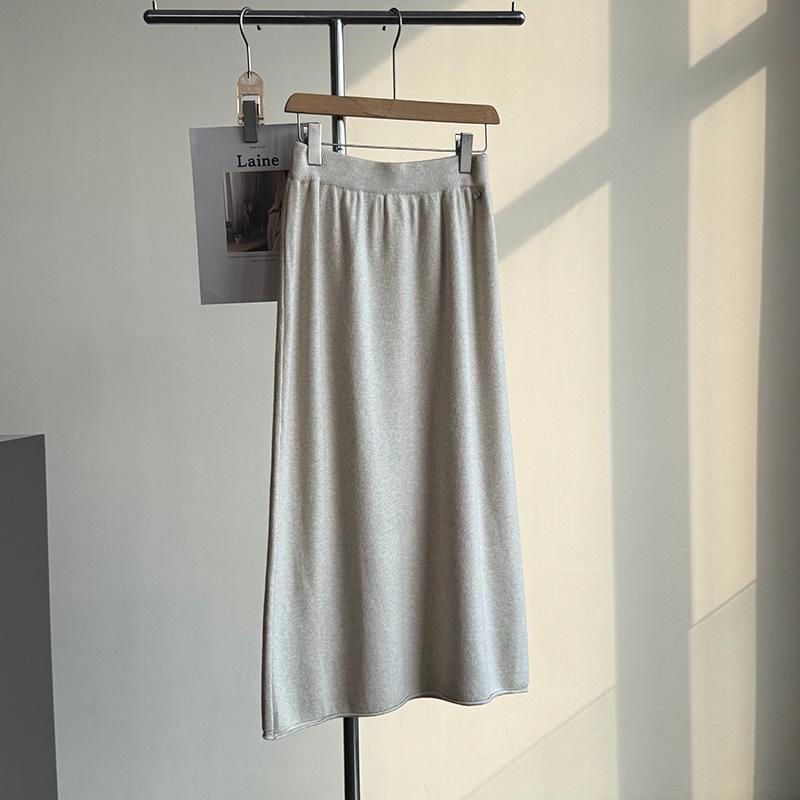 

Женская утолщенная теплая трикотажная юбка А-силуэта Taochuan YL1580 One Size