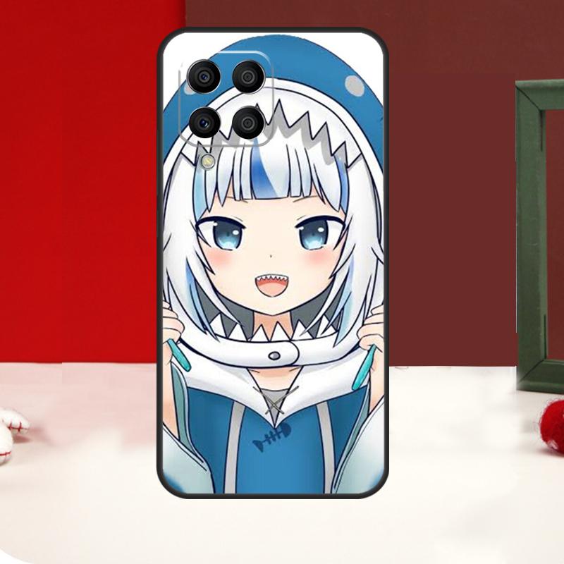 Gawr Gura Hololive Anime Case For Samsung Galaxy M14 M34 M54 M13 M53 M56 M52 M32 M16 M11 M21 M31 M35 M12 M15 M36 M55