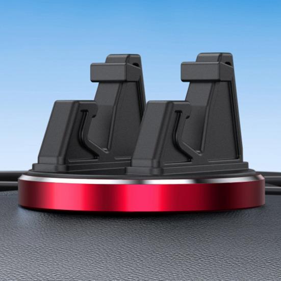 Car Dashboard Mobile Phone Holder 360 Rotating Base Non Slip Mat Universal