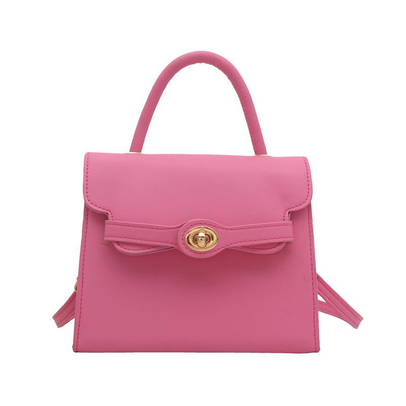 Korean Version of Fashion Portable Small Square Bag 2025 Spring New Trend Versatile Shoulder Bag High Sense Casual Messenger Bag
