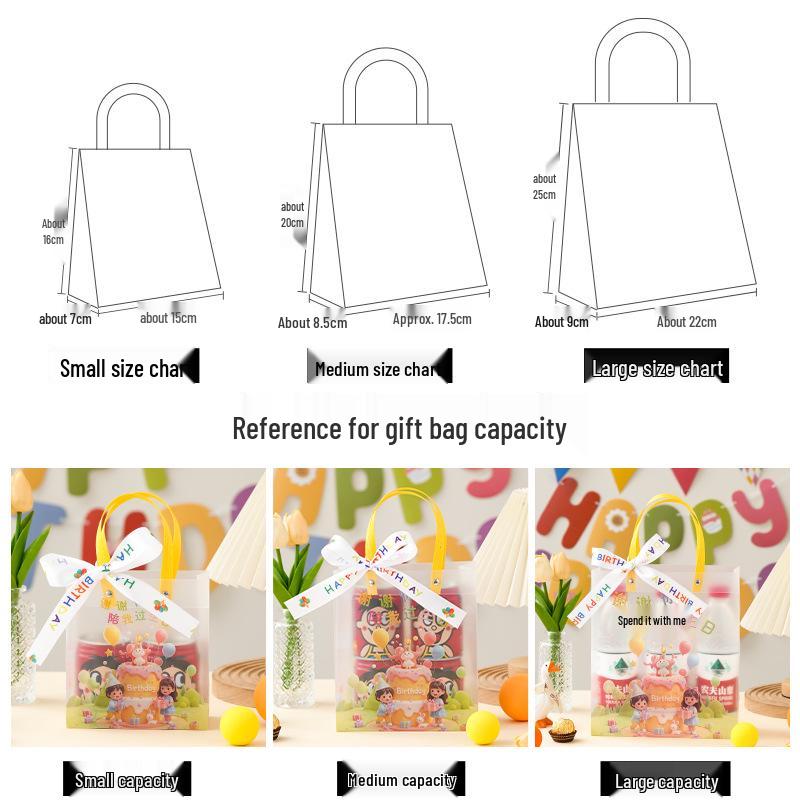 Pungi cadou pentru petrecerea copiilor - Genți pentru cadouri de ziua de naștere și gustări