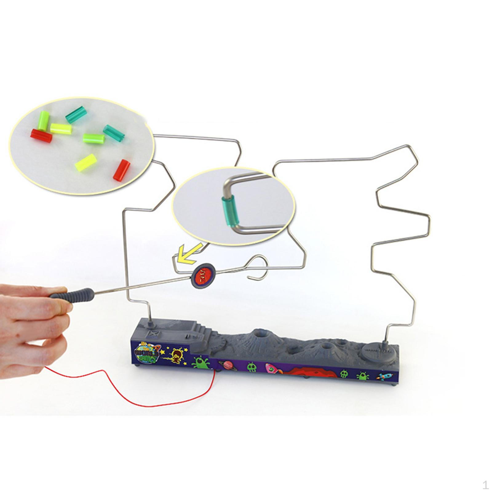 Electric Maze Toy Touch Game Learning Activities Party Brain Teaser Physics Experiment for
