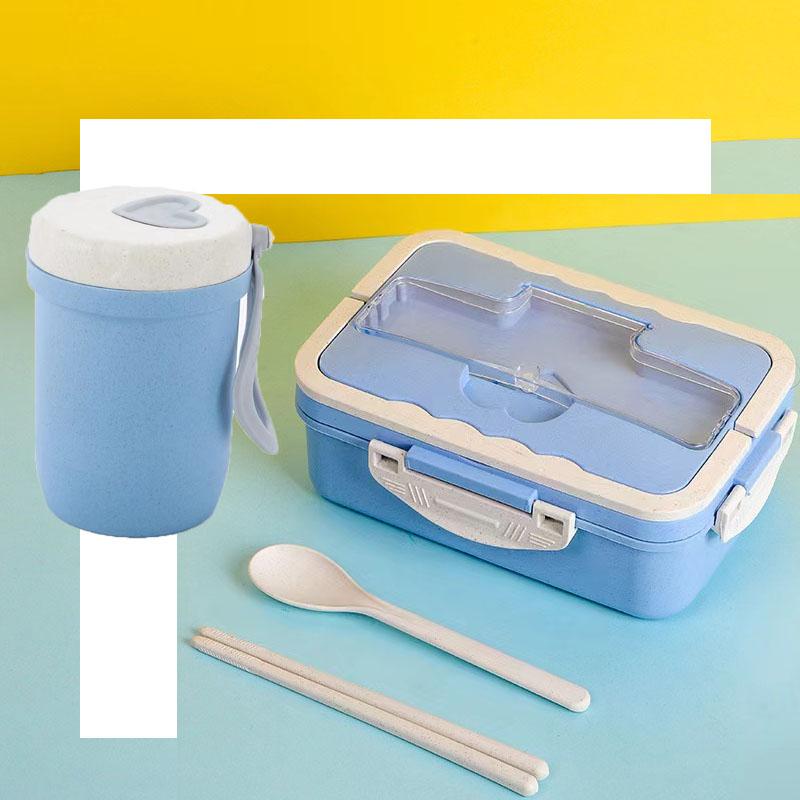 Bento Box Adult Lunch Box Containers Microwave Dishwasher Safe with 3 Compartment Leakproof Reusable Salad Snackle Box