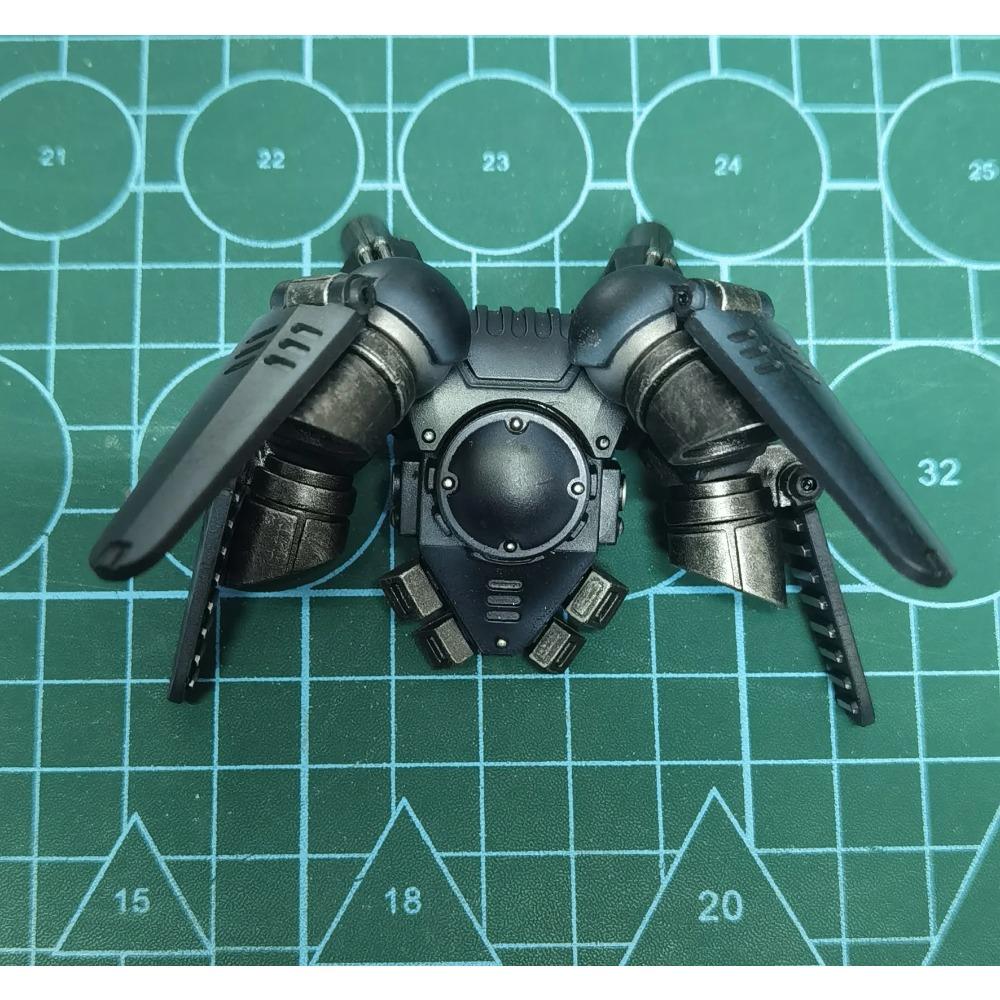 [AUF LAGER] JOYTOY Warhammer 40K 1/18 Actionfigur Raven Guard Chapter Master Kayvaan Shrike Anime Modell Spielzeug