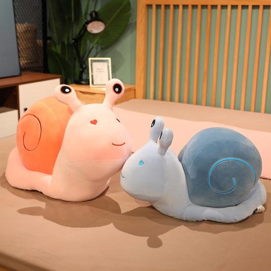 Plush Doll Pleasing Meticulous Workmanship PP Cotton Snail Doll Plush Toy for Sofa Decoration