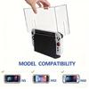Acryl-Staubschutzhülle für Nintendo Switch/OLED-Spielkonsolen-Dock, Schutzhülle