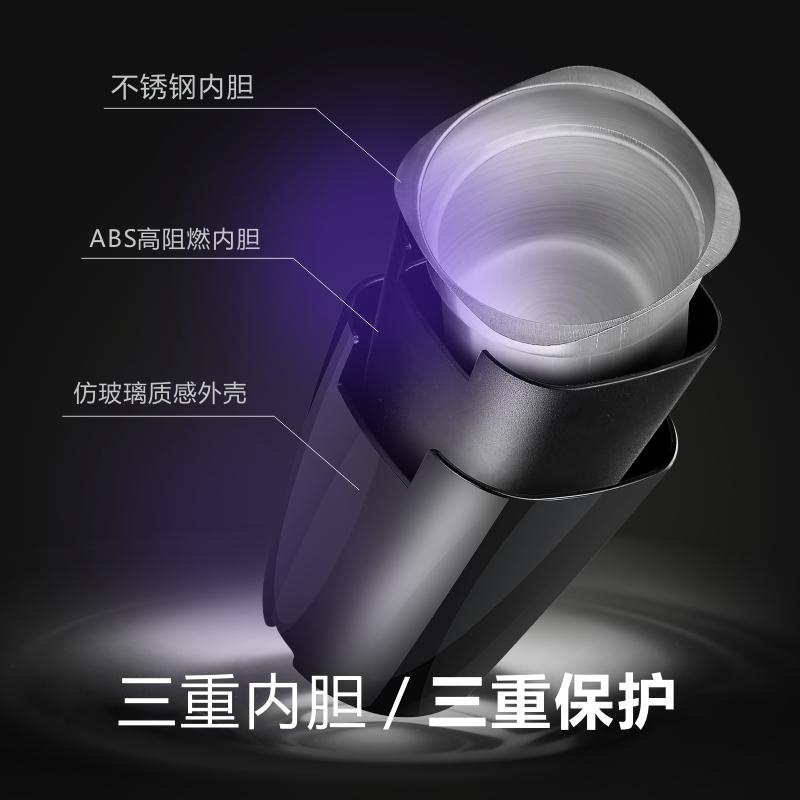 Car sticker Ashtray With Led Lights For Toyota camry With Logo Creative Personality chr corolla rav4 yaris prius Hybrid prado