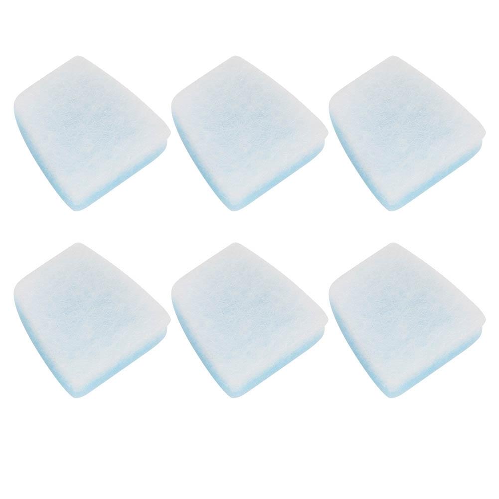 6Pcs Professional Breathing Machine Filters Blue and White for ResMed S7 S8 Series Sleep Apnea