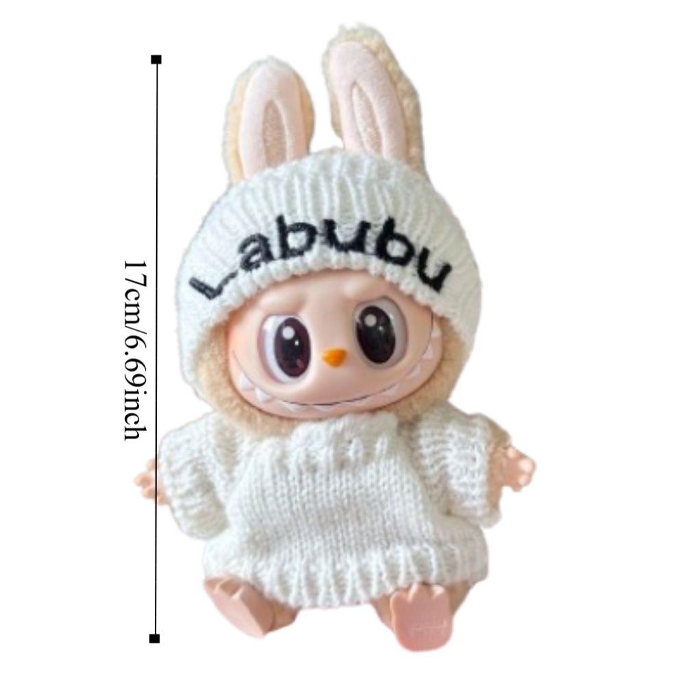 Pullover Sitzparty Labubu Puppenkleidung Hoodie Mini Baumwollpuppenkleidung Baby Anhänger
