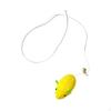 Elastic Rope Cat Mice Toy,for Indoor Cats Kitten Enrichment,Lightweight,with Bell Portable Playing