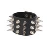 Punk Gothic Rivet PU Leather Bracelet