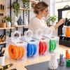 4Pcs Dustproof 3D Printing Filament Storage Box Moisture Proof Filament Organizer  Household