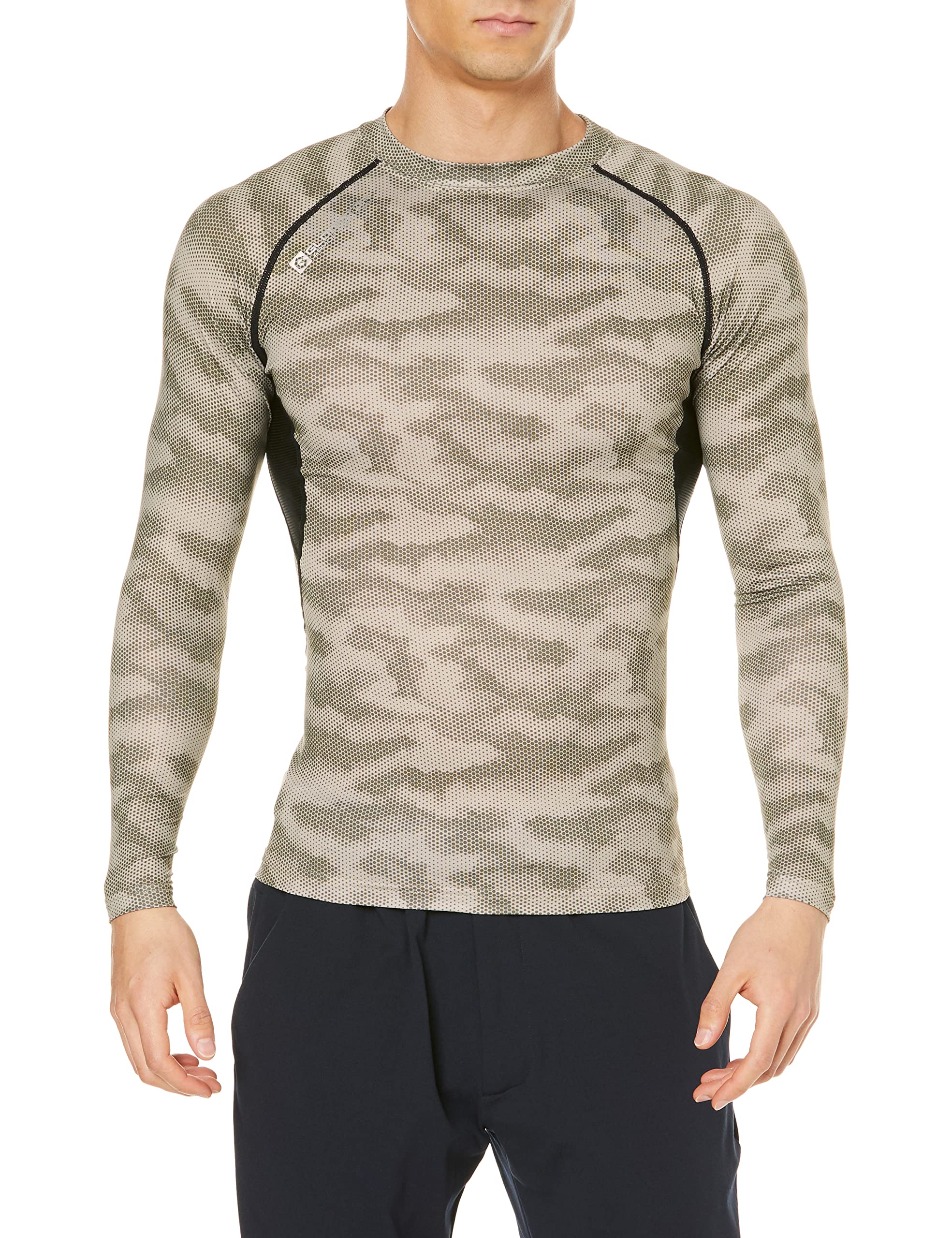 

Dry Power Support Long Sleeve Dot Khaki SS [Kokos Nobuoka] G-928