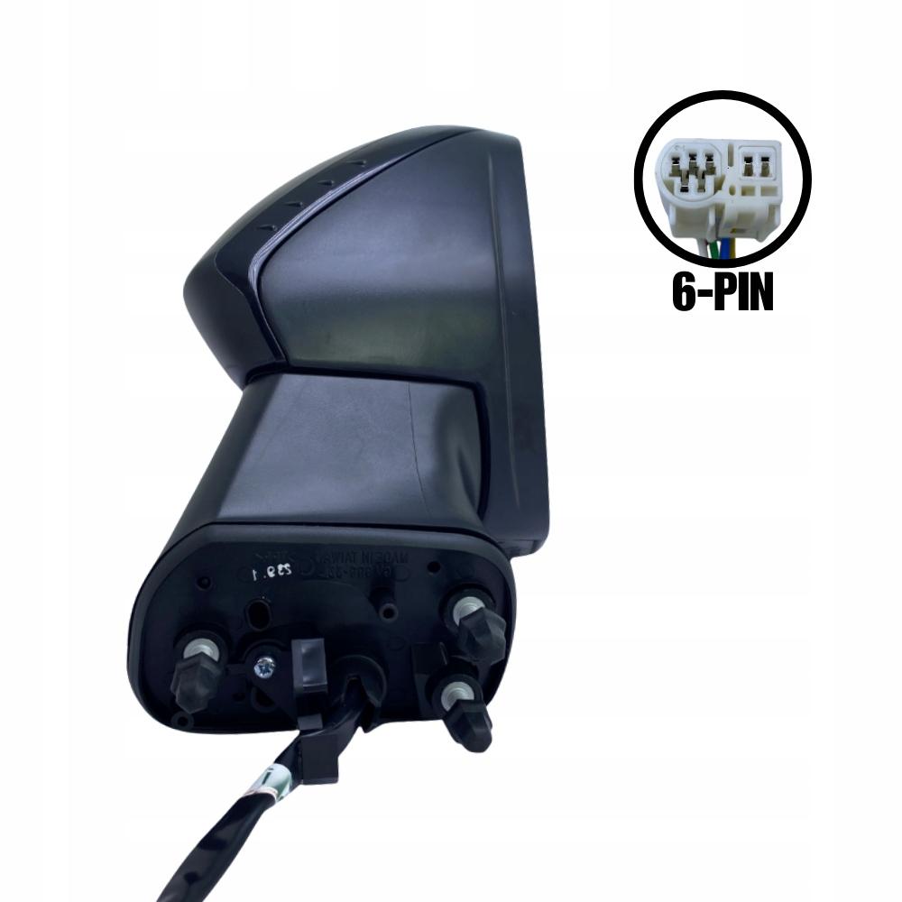 Right Side Mirror Toyota Corolla Electric Control 6-Pin 2020-2024
