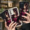 Phone case: 2D flat, suitable for Samsung Galaxy A34 A35 M05 M06 S20 S22 S21 FE Plus 5G, rock girl style, perfect holiday gift for Christmas and Hallo