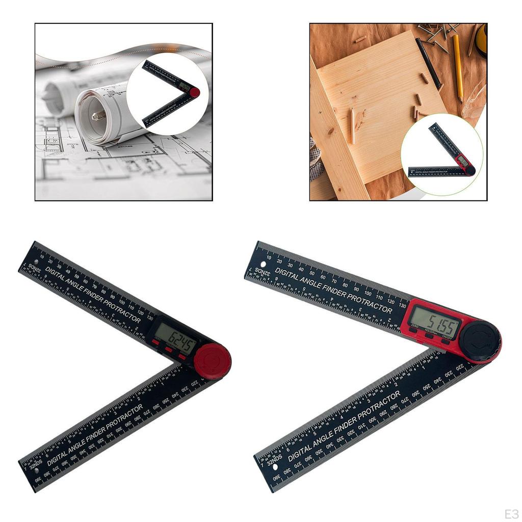 Digital Angle Protractor Measure Tool for Furniture Making Home Improvement Decoration