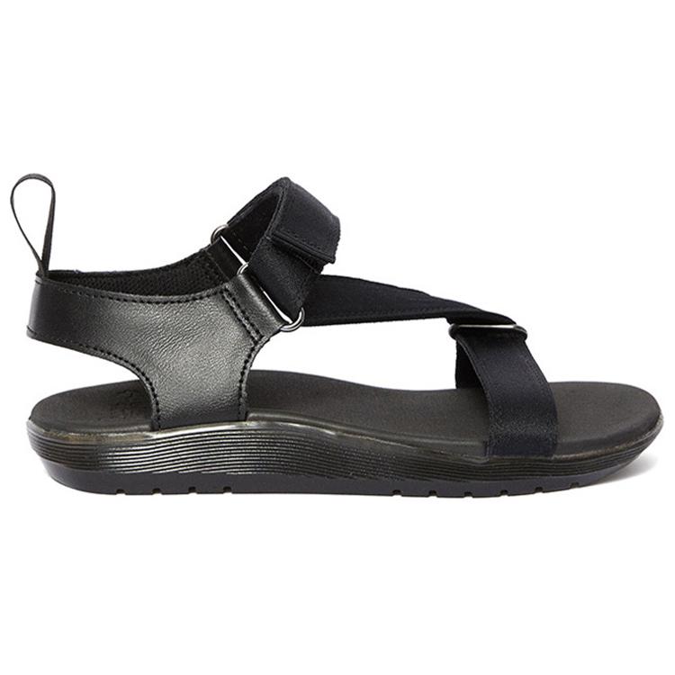 Dr. Martens Magic Tape Bequeme Sandalen Unisex-Sandalen Schwarz 21702001