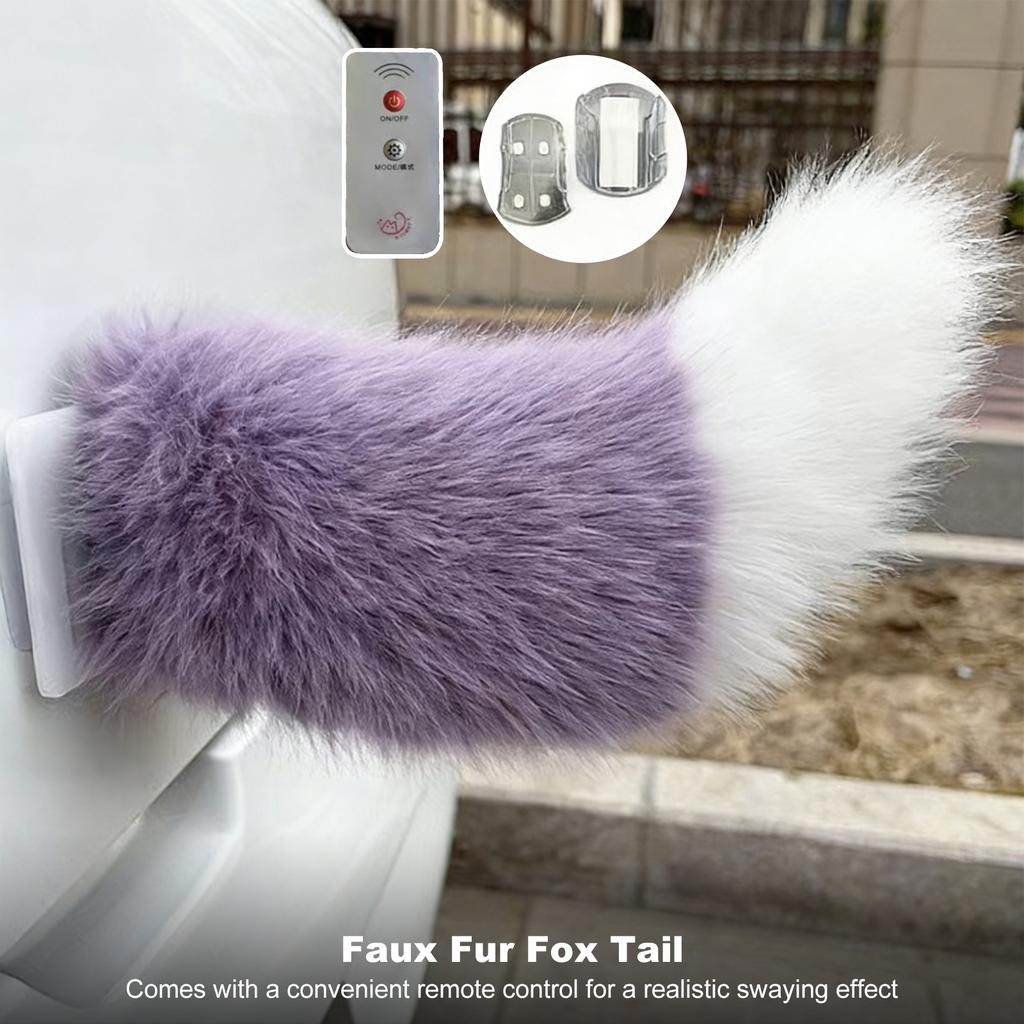 Remote Control Electric Car Tail Rechargeable Vehicle Electric Tail Universal Easy To Install for Cars Exterior Decoration