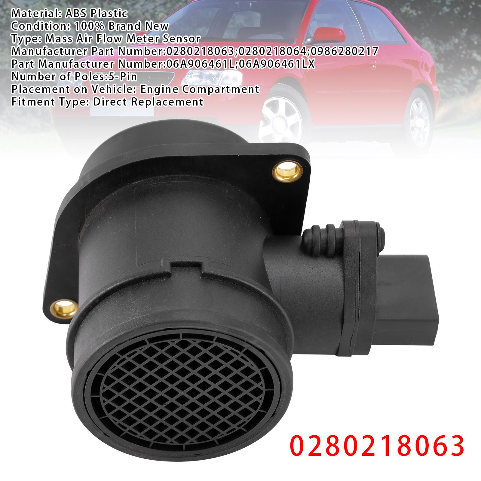 

Датчик расходомера воздуха для A4 TT VW Golf IV Bora 1.8T 0280218063