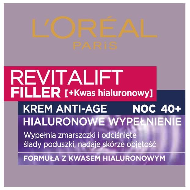 L'Oréal Paris Revitalift Filler Nachtcreme, 50 ml